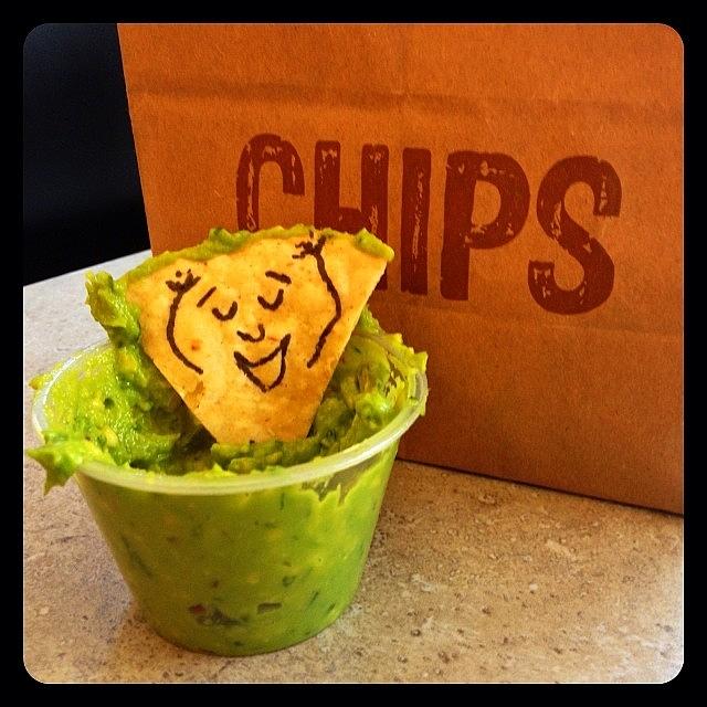 Chipotle Photograph - Fun With Chips And Gauc #chipotle by Amanda Max