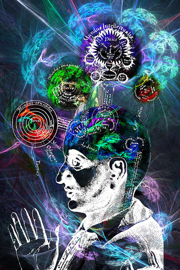 Functions of the Brain Digital Art by Lisa Yount