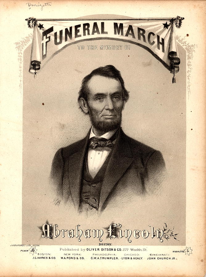 Funeral March To The Memory Of Abraham Lincoln Painting