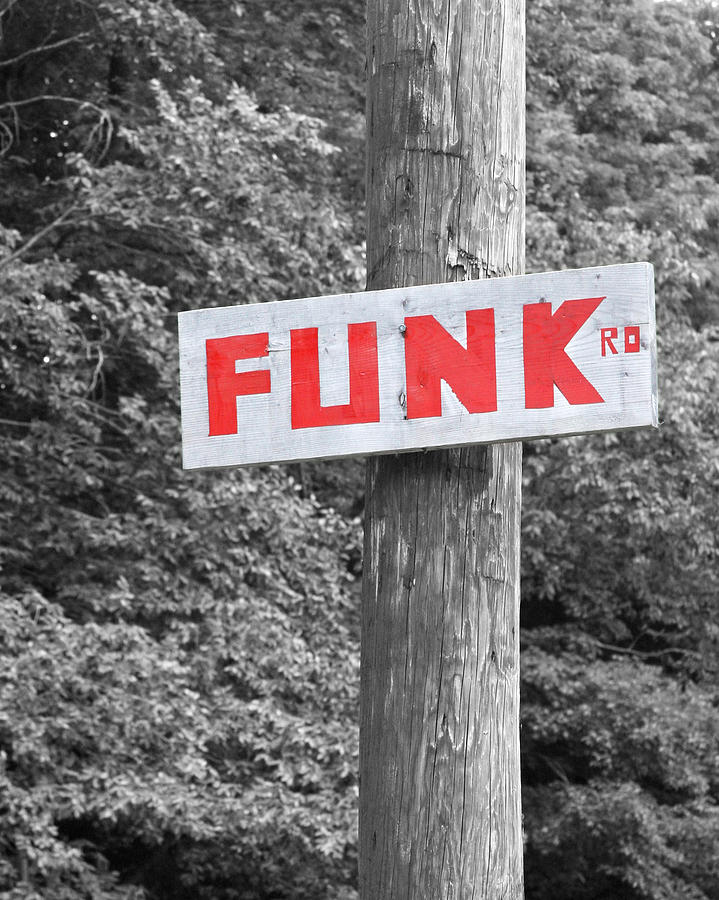 Black And White Photograph - Funk Road by Brooke T Ryan