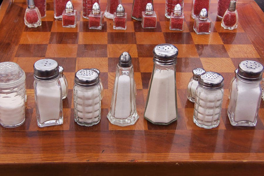 Funky Chess Set Photograph by Art Block Collections