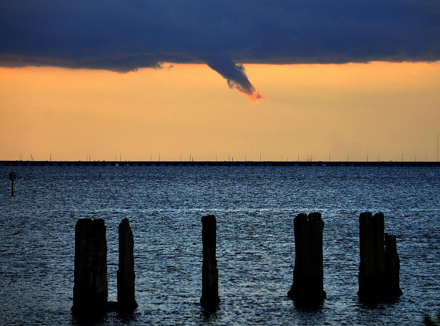 Summer Photograph - Funnel Cloud by David Lee Thompson