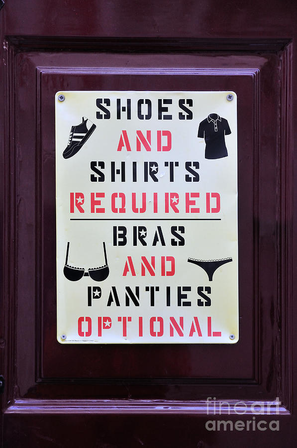 Funny sign in Ios island #3 Photograph by George Atsametakis