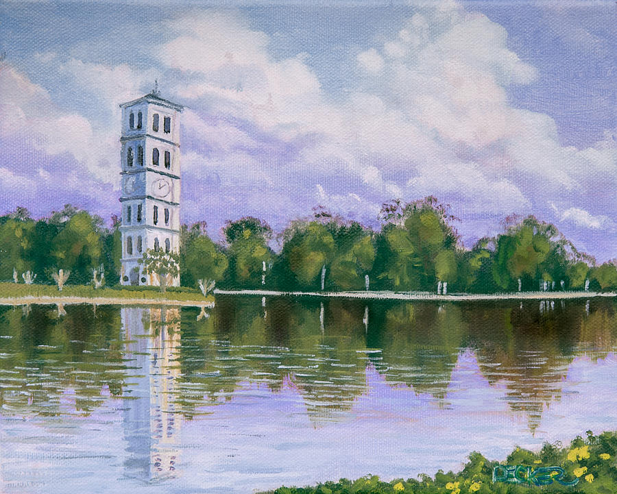 Furman University Clock Tower by Robert Decker Furman University Clock Tower by Robert Decker