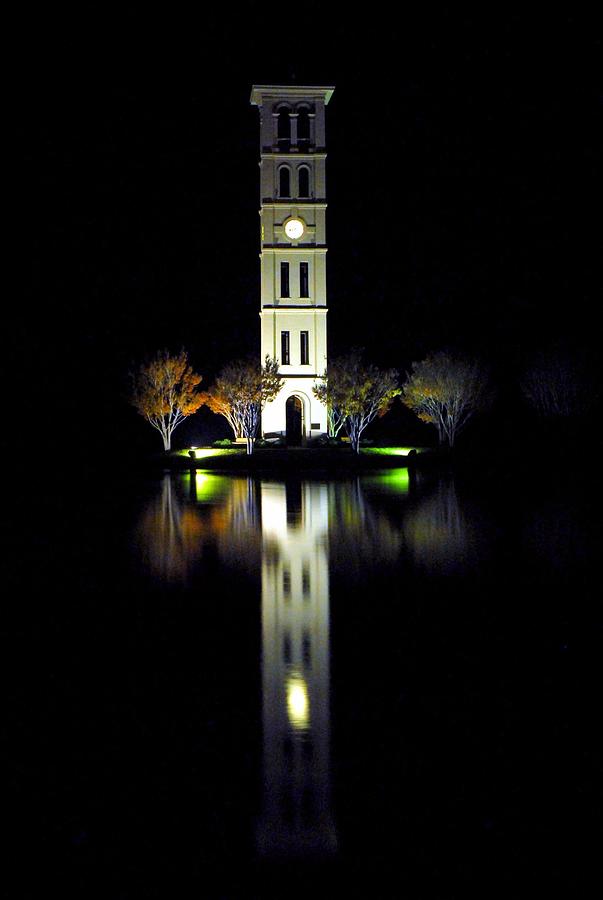 Furman University Tower  Greenville SC Photograph by Willie Harper