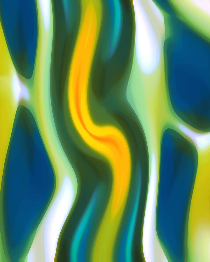 Abstract Tide 4 Painting