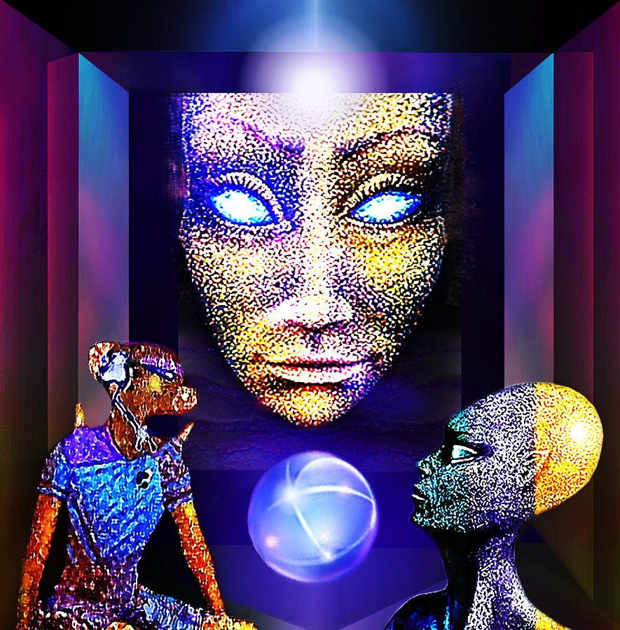 Alien Digital Art - Future Land by Hartmut Jager
