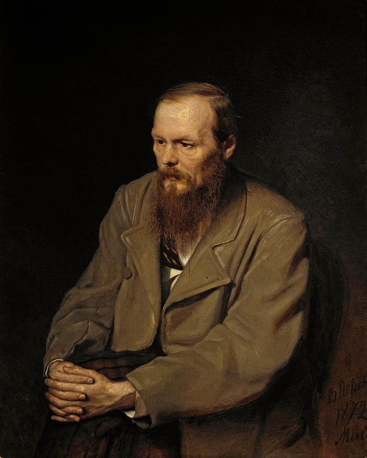 Fyodor Dostoyevsky Painting - Fyodor Dostoyevsky by Celestial Images