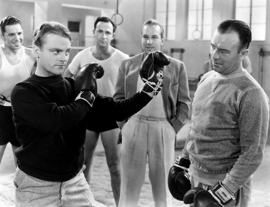Movie Photograph - G-men, James Cagney, Lloyd Nolan by Everett
