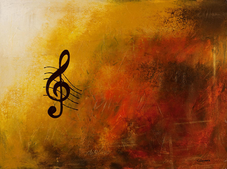 G Symphony Painting by Carmen Guedez