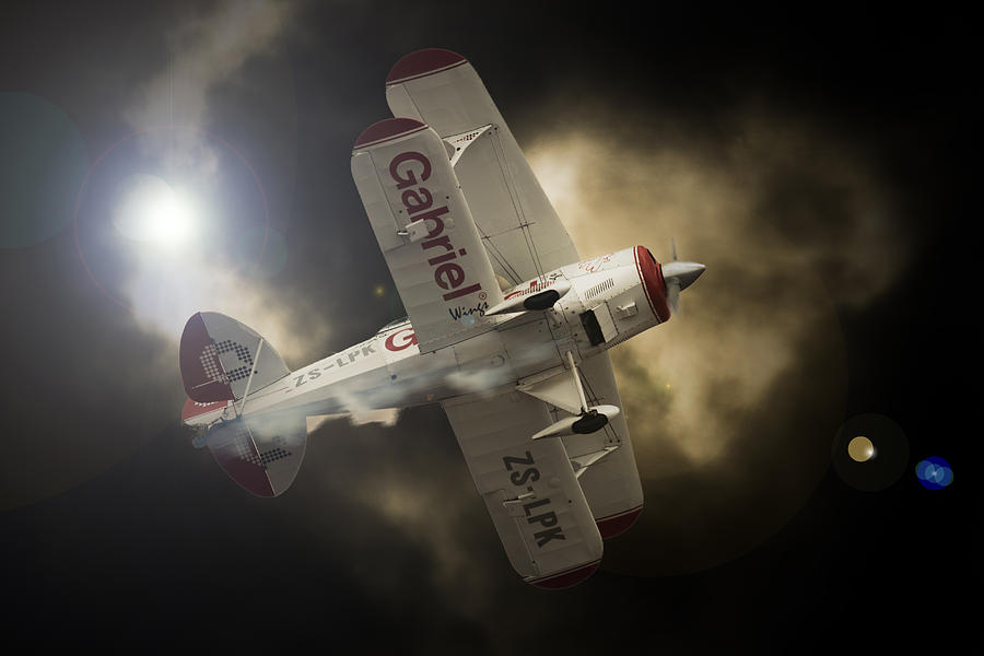 Airplane Photograph - Gabriel Pitts Two by Paul Job