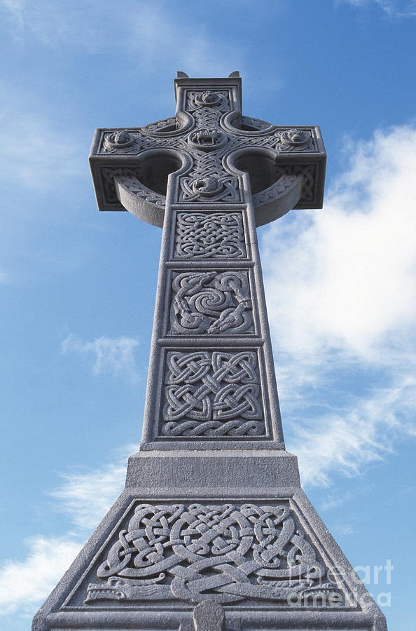 Gaelic Cross Photograph