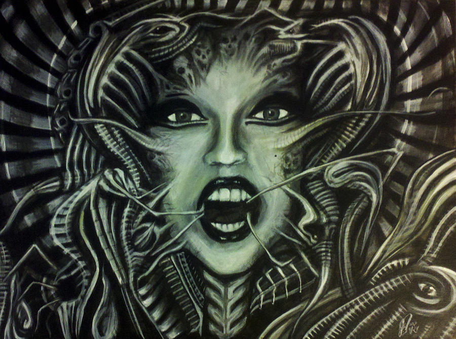 Lady Gaga Painting - Gaga by Jeremy Sanchez