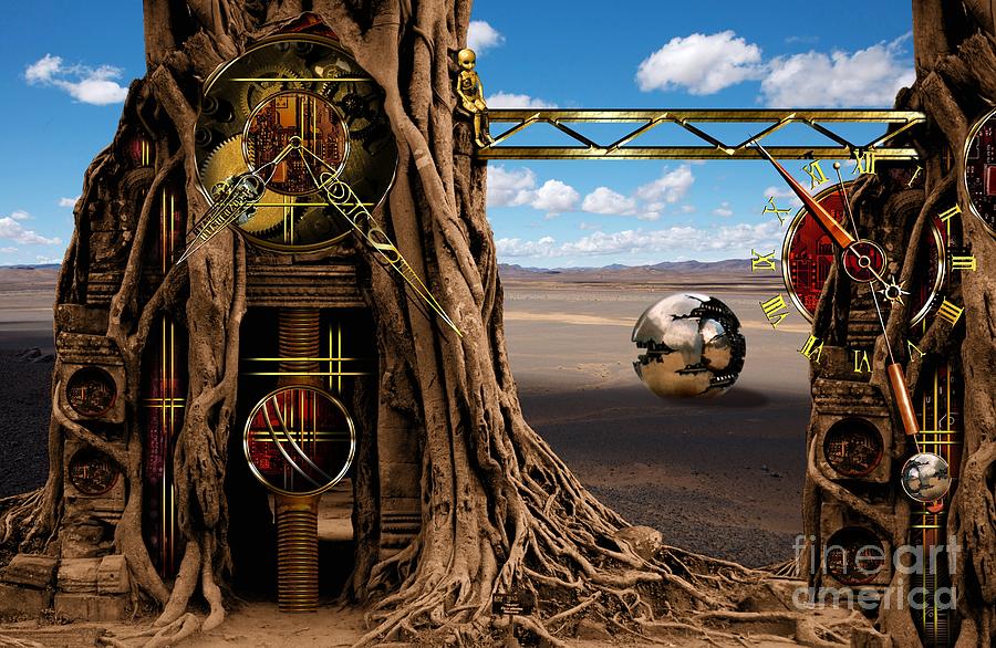 Tree Digital Art - Gagilus time dream by Franziskus Pfleghart
