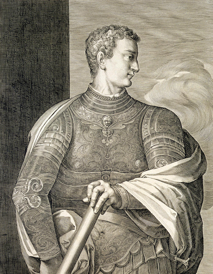 Gaius Caesar Caligula Emperor Of Rome Drawing by Titian