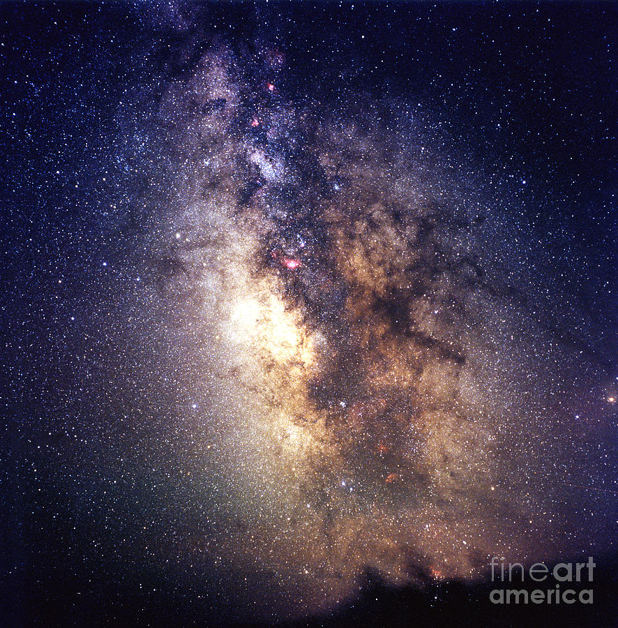 Galactic Center & Galactic Dark Horse Photograph by John Chumack