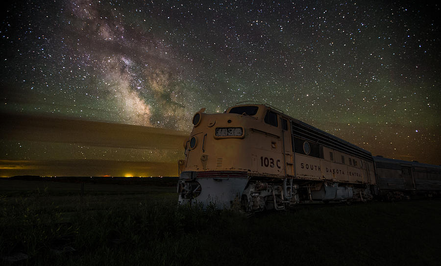 Galactic Express Photograph by Aaron J Groen