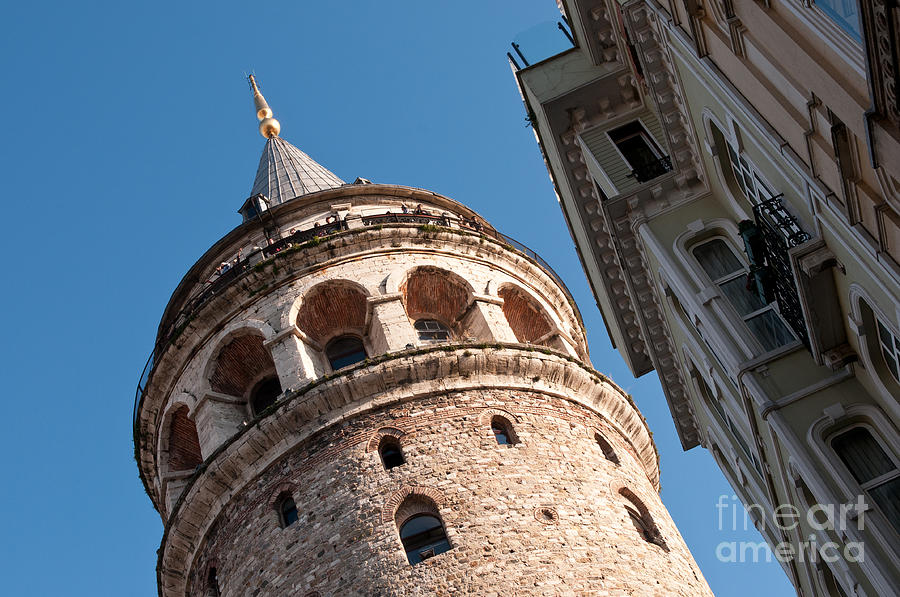 Galata Tower 04 Photograph by Rick Piper Photography