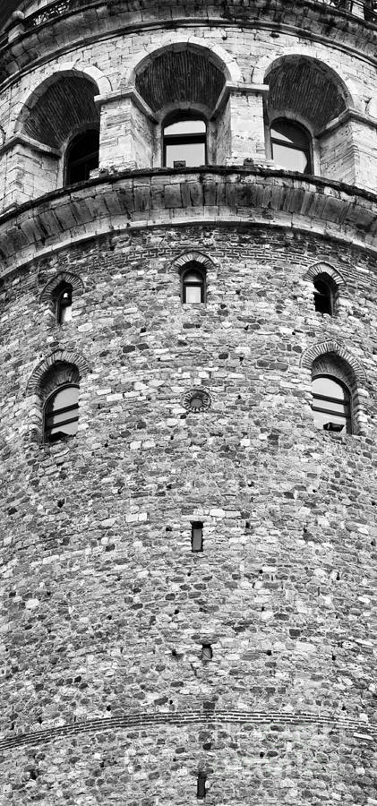 Galata Tower Arches 01 Photograph by Rick Piper Photography