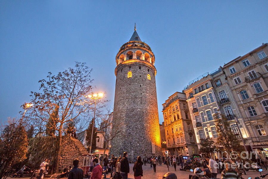 Turkey Photograph - Galata Tower Istanbul by Shishir Sathe