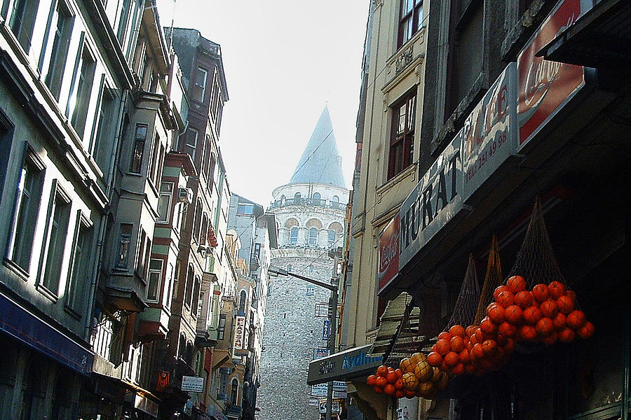 Galata Tower Istanbul Turkey Photograph by Roger Passman