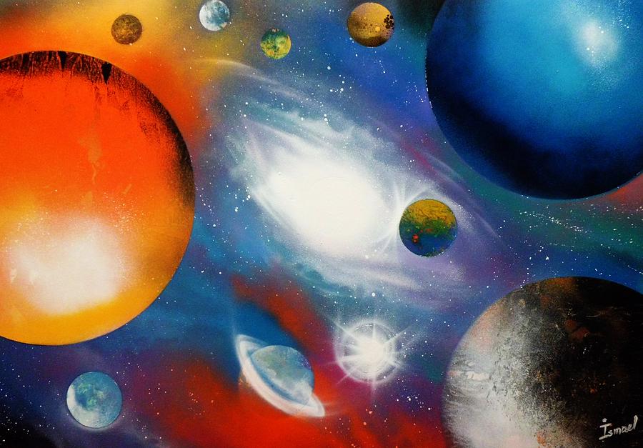 Planet Painting - Galaxia by Ismael Paint