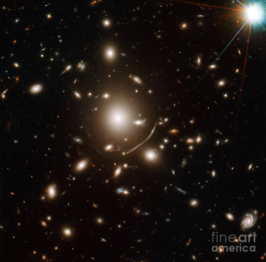 Galaxy Cluster Abell 383 Photograph by Science Source