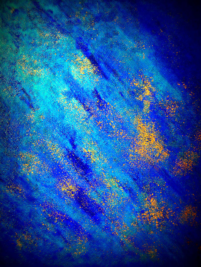 Abstract Painting - Galaxy II by Jay Strong Abstract Painting - Galaxy II by Jay Strong