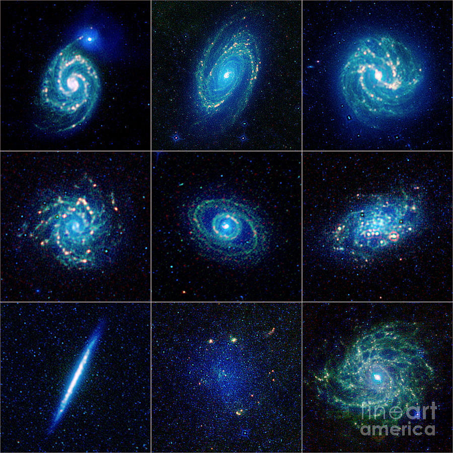 Galaxy Menagerie Photograph by Science Source