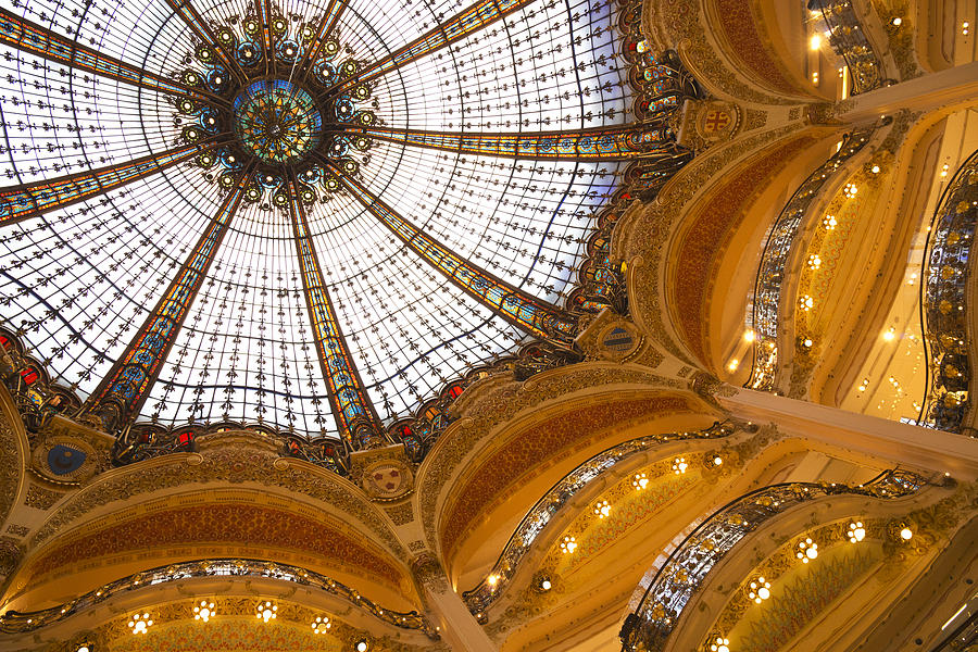 Galeries Lafayette Photograph by Chevy Fleet