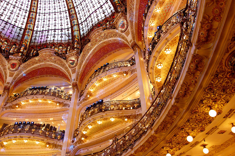 Galeries Lafayette Photograph by Pati Photography