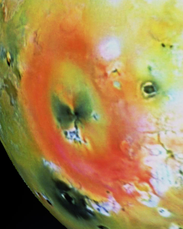 Galileo Spacecraft Image Of The Surface Of Io Photograph By Nasa