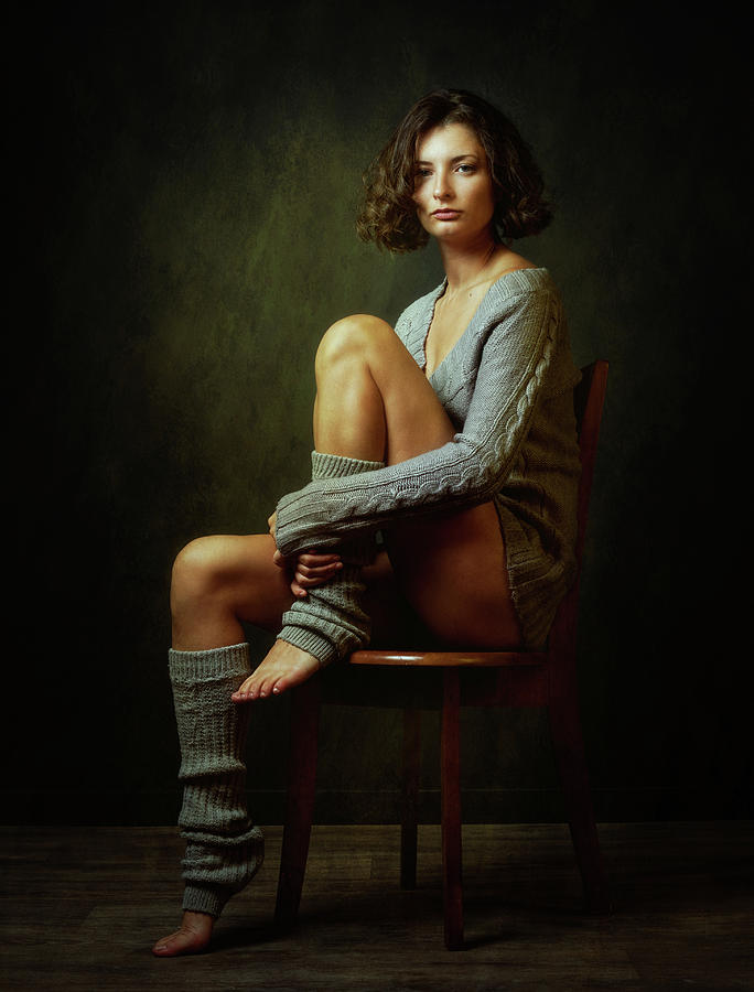 Portrait Photograph - Galina by Zachar Rise