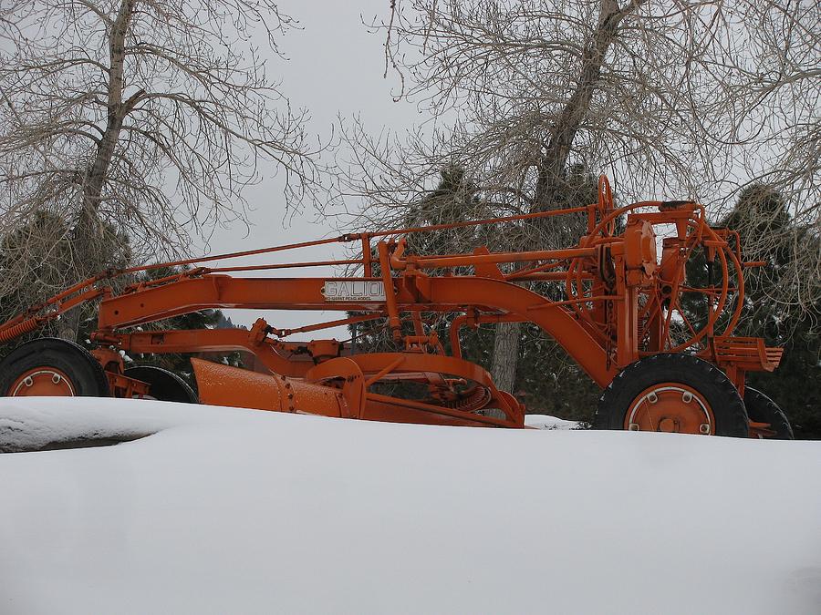 Galion Snow Plow Photograph by Steven Parker