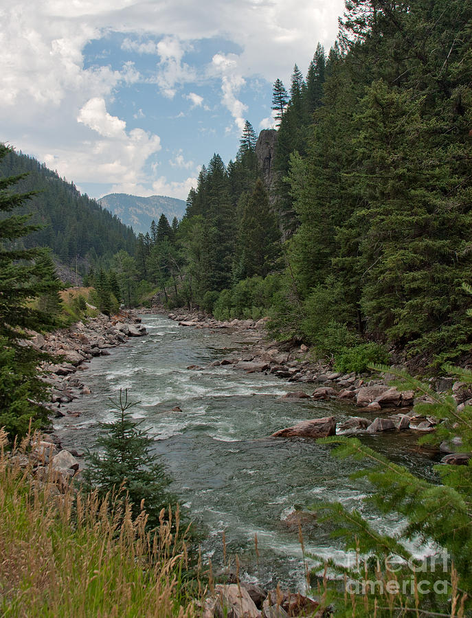 Gallatin River Ripples Photograph by Charles Kozierok - Fine Art America