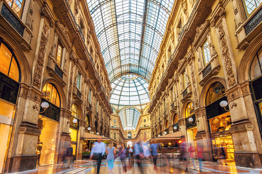 Galleria Vittorio Emanuele II in Milan, Italy Photograph by Mlenny