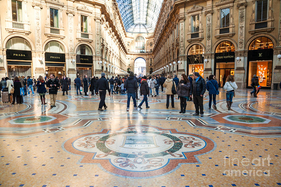 Galleria Vittorio Emanuele II - Milan - Italy Photograph by Matteo Colombo