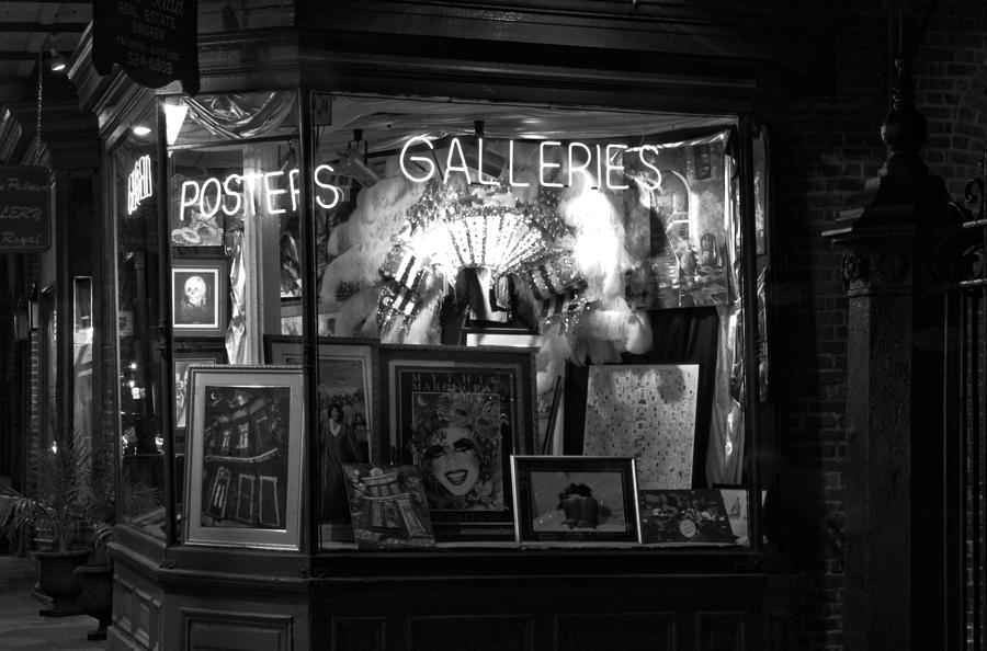 Gallery on Royal Street Photograph by Greg and Chrystal Mimbs