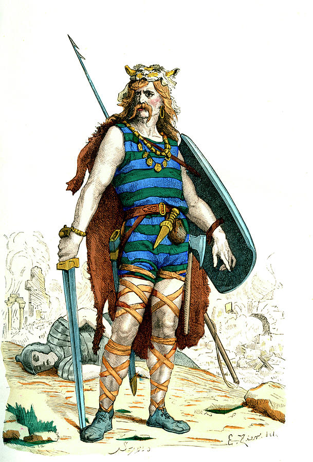 Gallic Warrior Photograph by Collection Abecasis