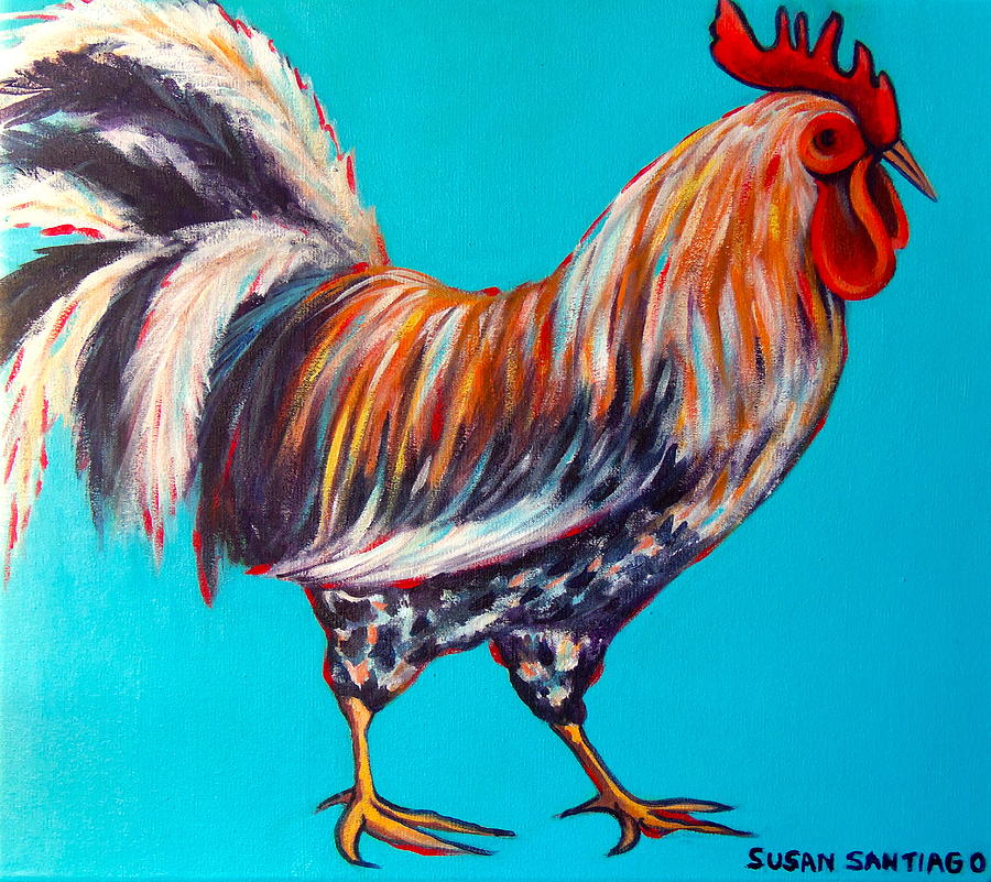 Gallo Painting by Susan Santiago