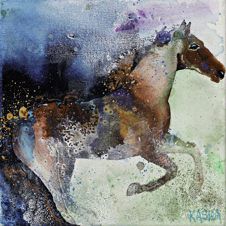 Gallop Painting by Kasha Ritter