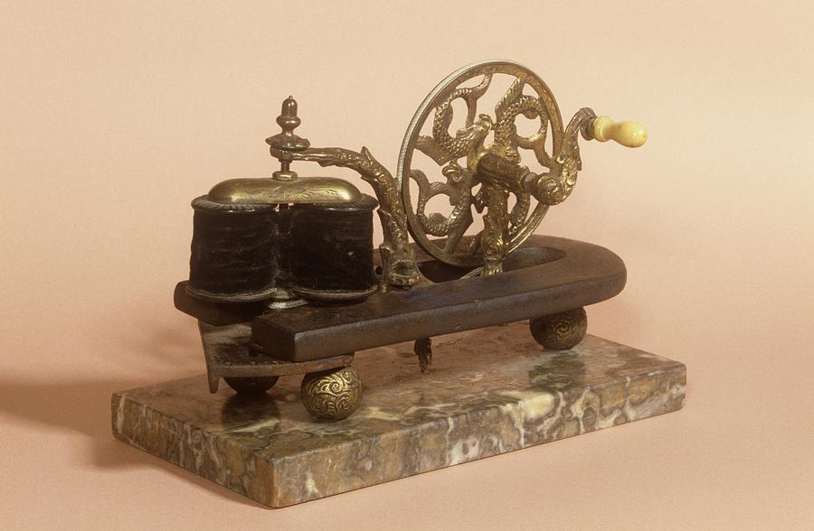 Galvanism Machine Photograph by Science Photo Library