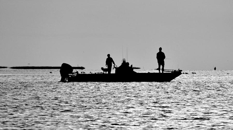 Galveston Bay Fishing Photograph by Kristina Deane