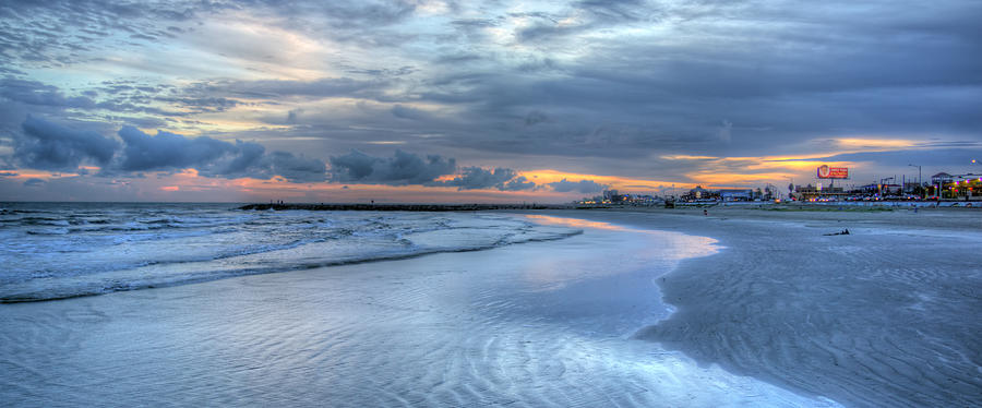 Galveston Sunset Photograph by Gregory Cox