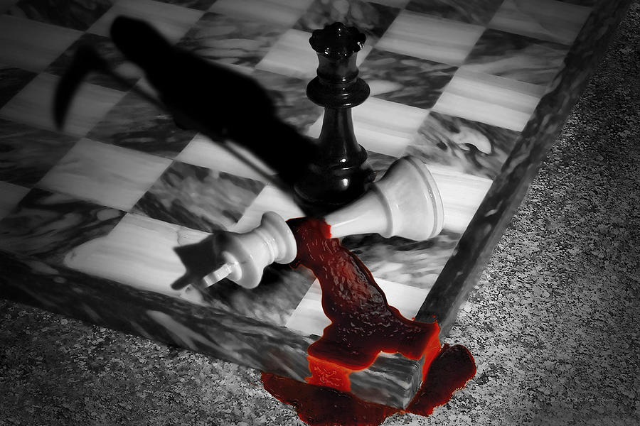 Chess Photograph - Game - Chess - Check Mate by Mike Savad