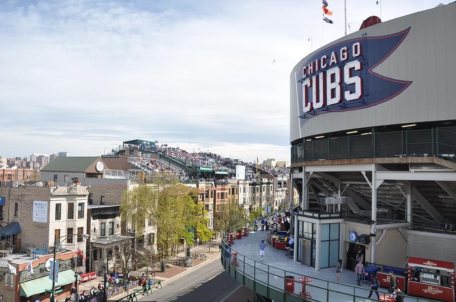Chicago Cubs Photograph - Game Day by Daniel Ness