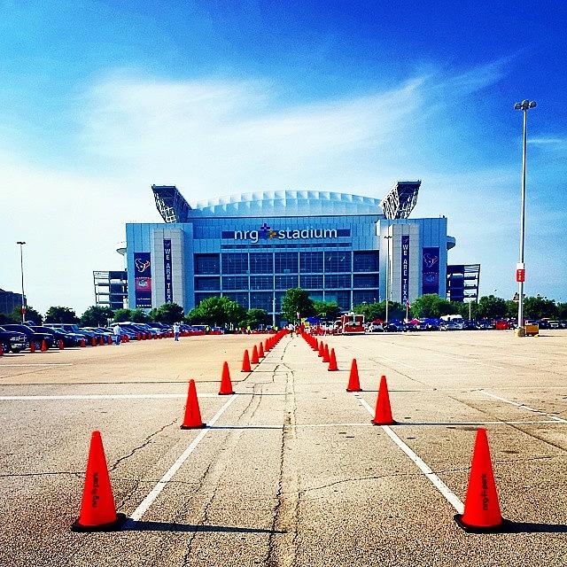 Game One. 
#wearetexans #bullsonparade Photograph by Marco Torres