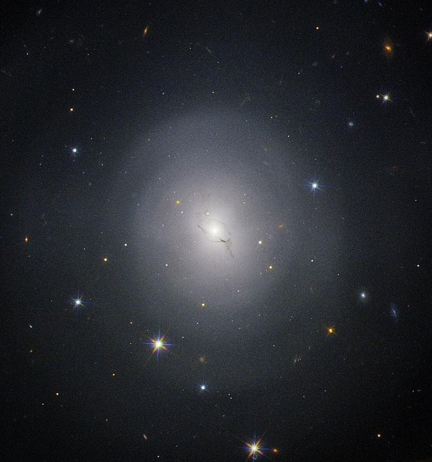 Gamma Ray Burst From Colliding Neutron Stars Photograph by Nasa/esa