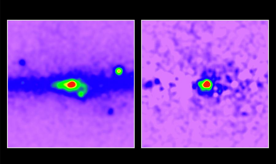 Gamma Ray Sources Photograph by Nasa/t. Linden, University Of Chicago ...