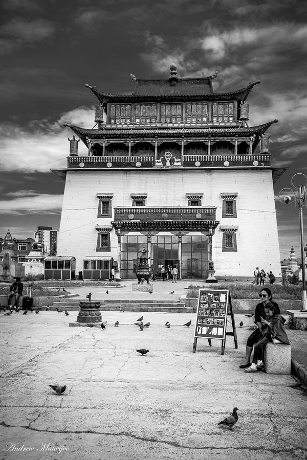 Gandantegchenling Monastery Photograph by Andrew Matwijec